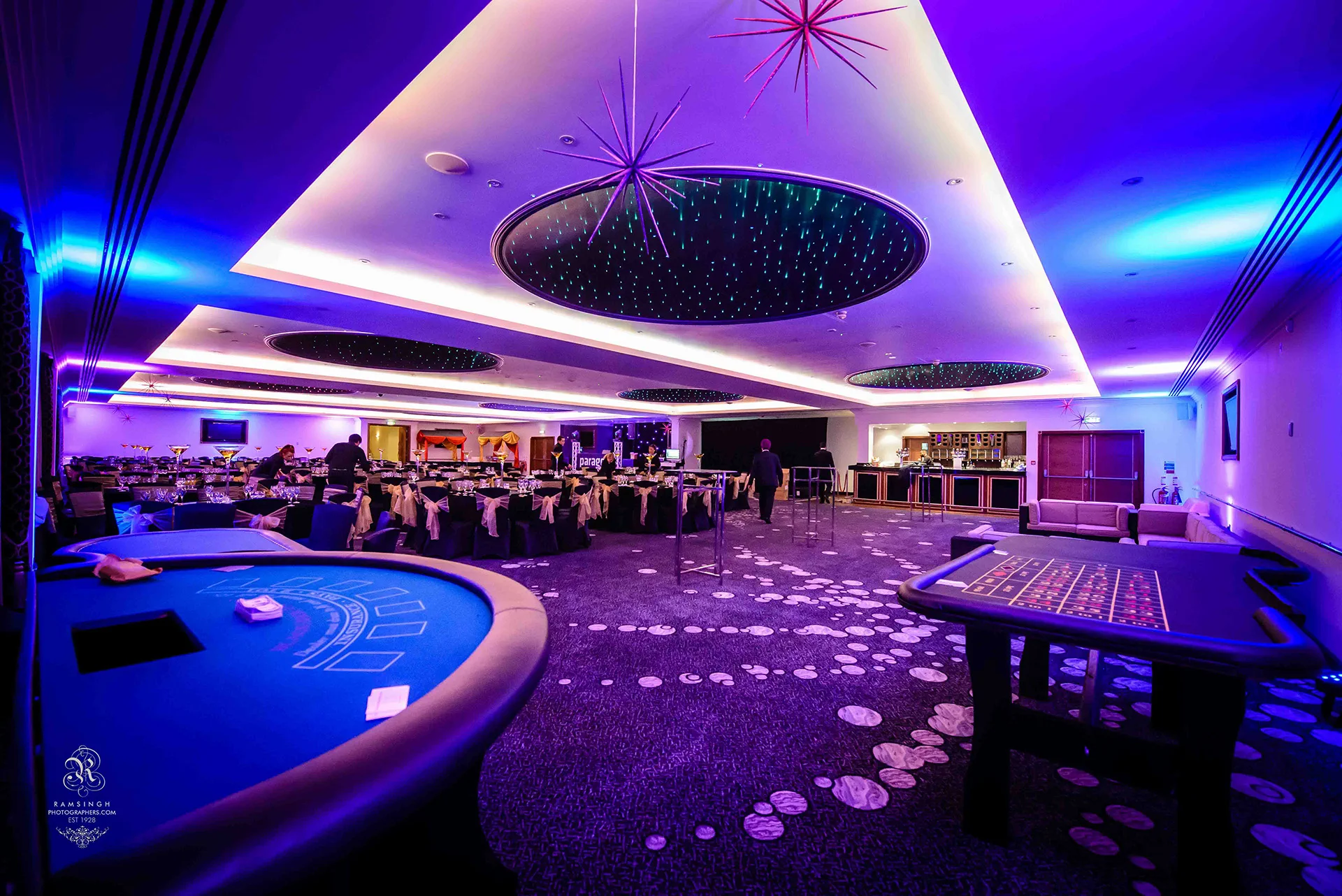 Reception area at Riverside Venue
