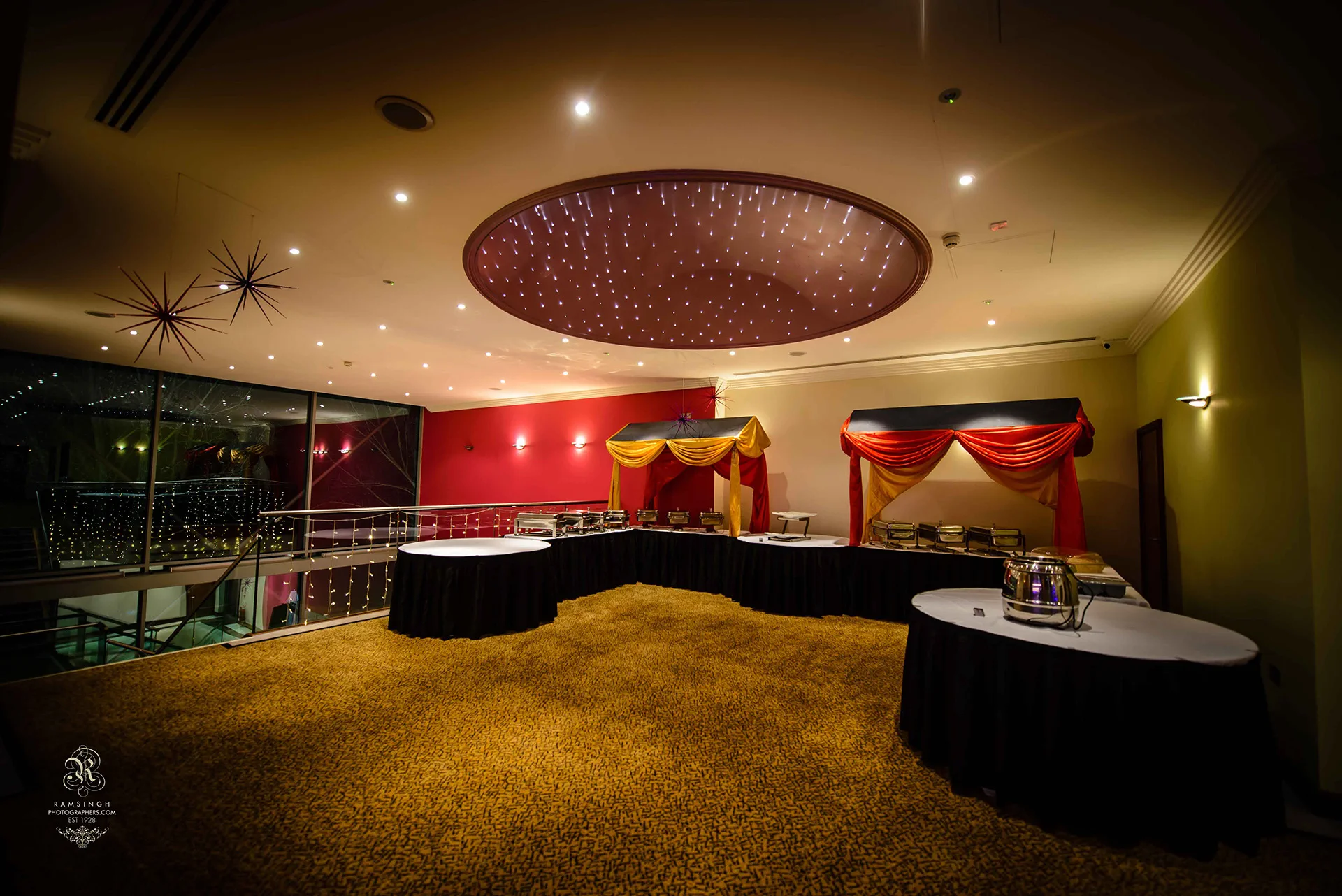 Hospitality setting at Riverside